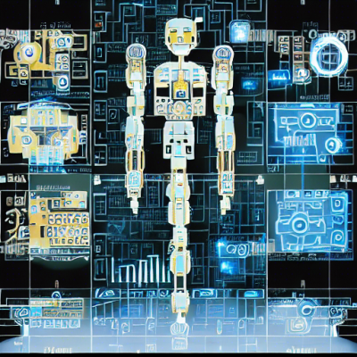 Artificial Intelligence Digitalization Matrix Robots Write Own Variant