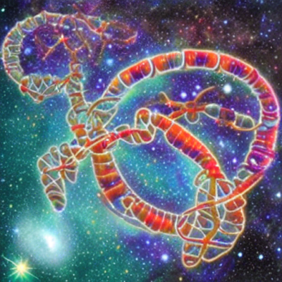 Dna Coding Galaxy Constellation Write Own Variant