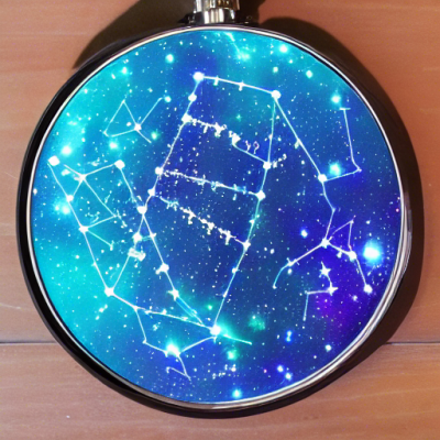 Galaxy Constellation Engraving Dna