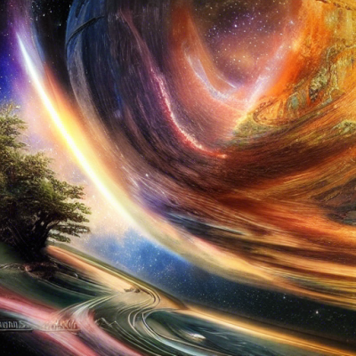 No Text How To Travel In Multiuniverse With Timeless Lightspeed Fantasy Picture
